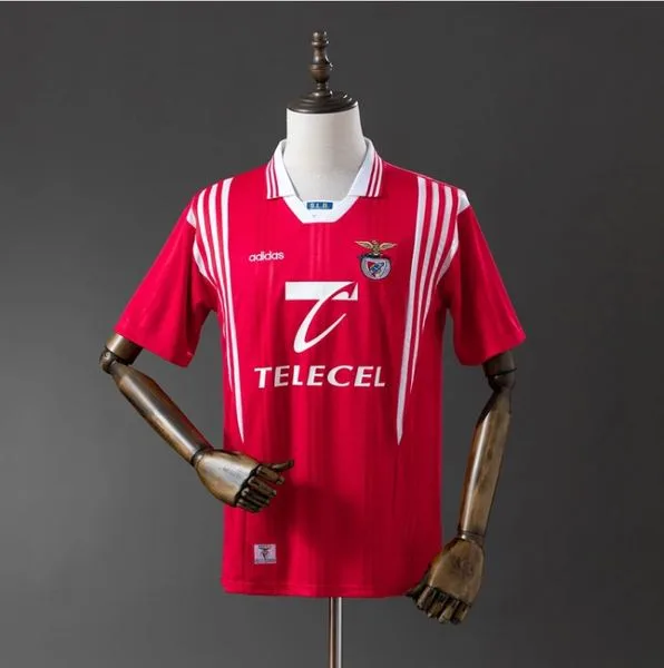 Camiseta de fútbol SL Benfica 1997/98 LOCAL MANGA CORTA VERSION FAN